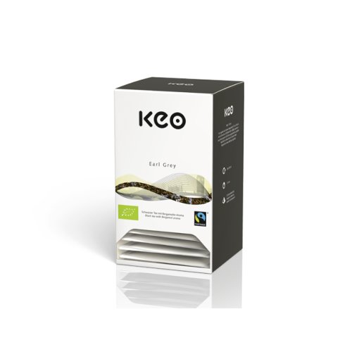 Keo Tee - EARL GREY - Bio & Fairtrade 20 Pyramidenbeutel DE-ÖKO-006
